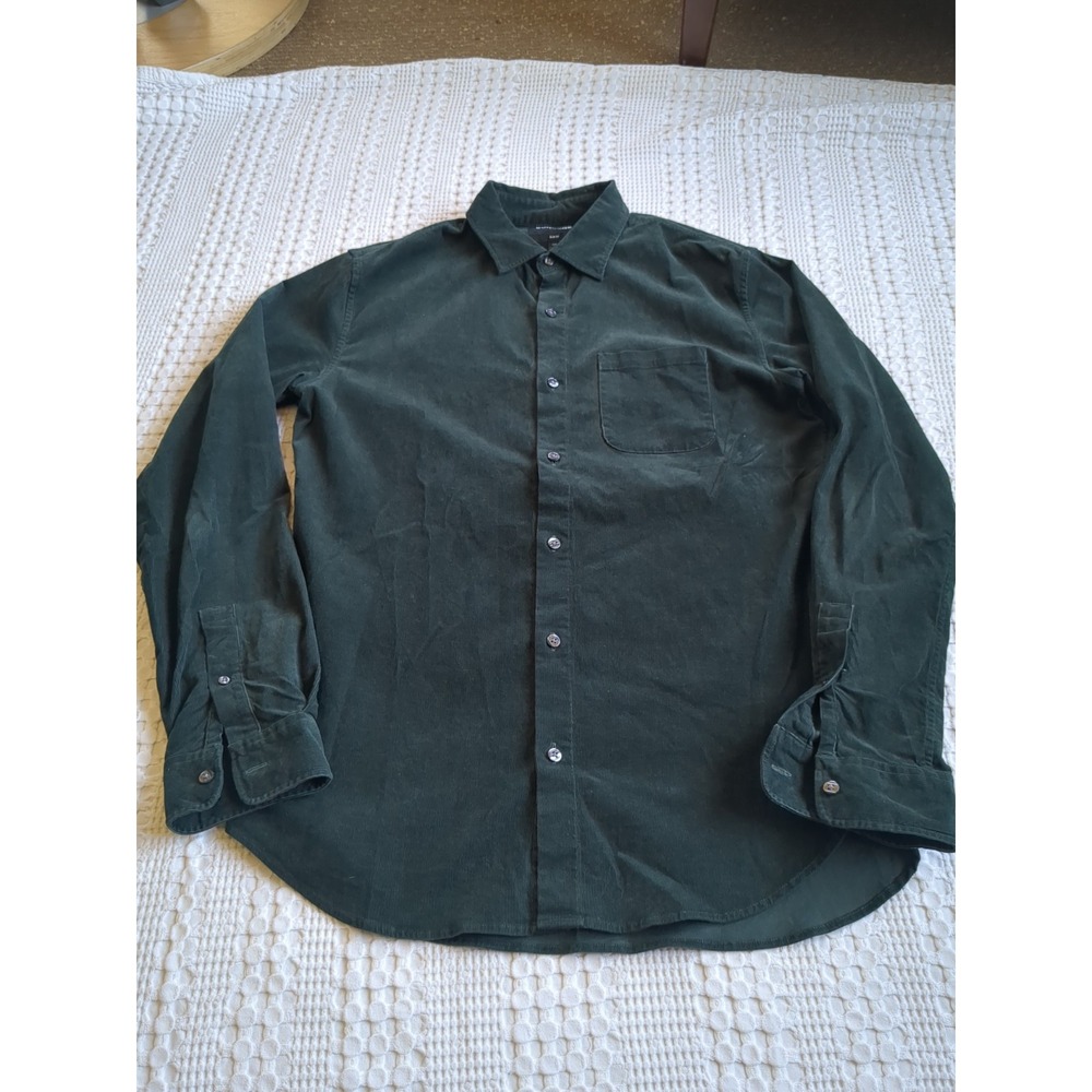 Bonobos Corduroy Slim Fit Long‎ Sleeve Button Up Shirt Size Medium
